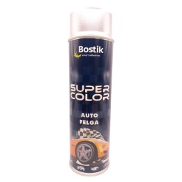 Spray SUPER color 500 ml auto felga srebrny