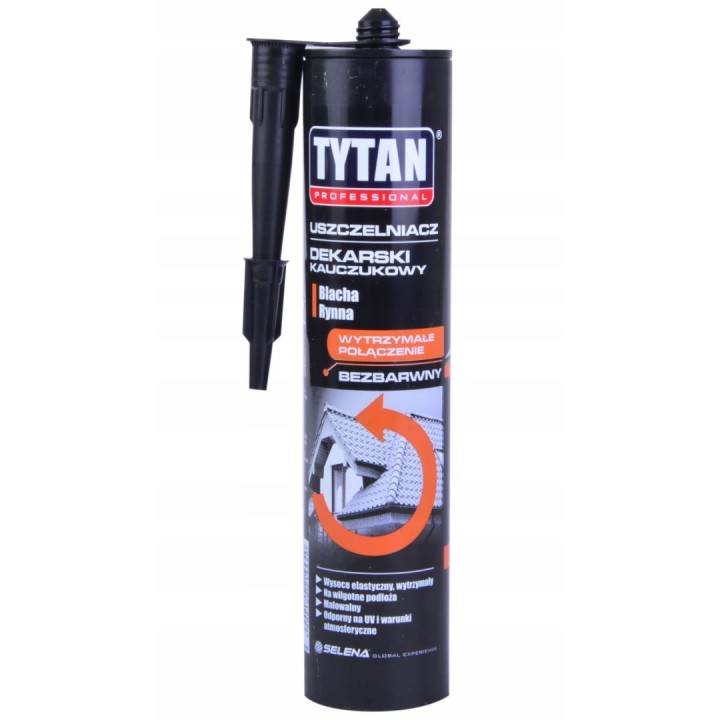 Uszczelniacz dekarski TYTAN 280 ml bezbarwny