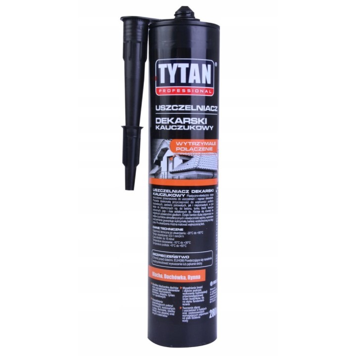 Uszczelniacz dekarski TYTAN 280 ml bezbarwny
