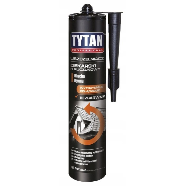 Uszczelniacz dekarski TYTAN 280 ml bezbarwny