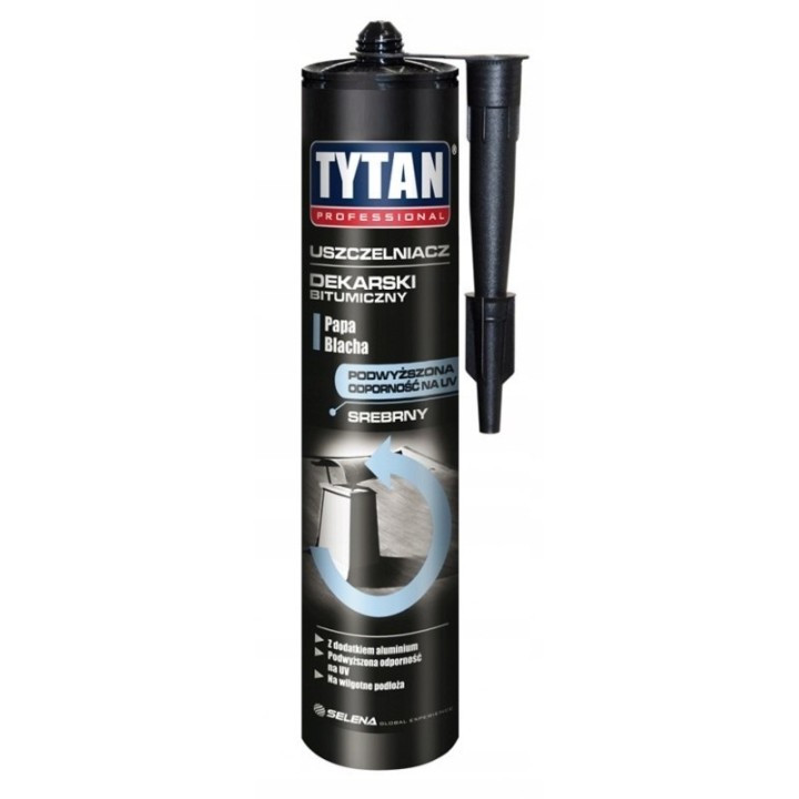 Uszczelniacz dekarski TYTAN 280 ml czerwony