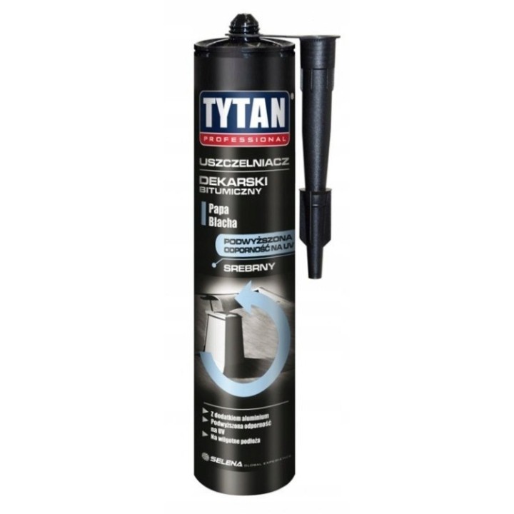 Uszczelniacz dekarski TYTAN 310 ml czerwony