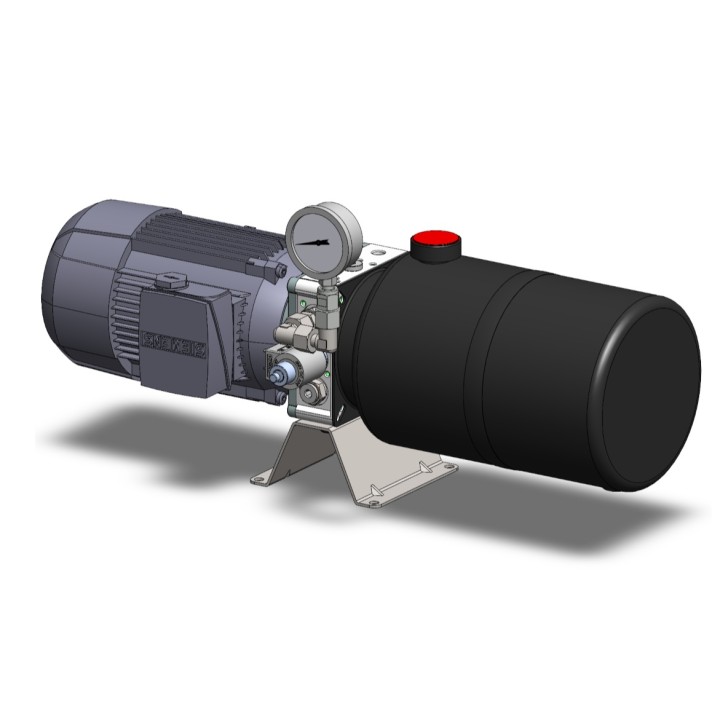 Zasilacz hydrauliczny MH-0,75-3F-H1,2-5S-N000-24D-NC