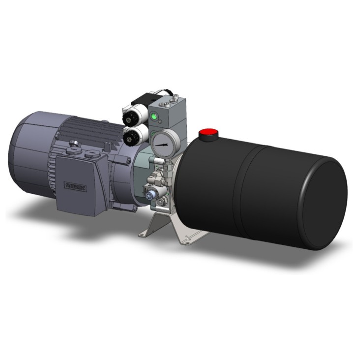 Zasilacz hydrauliczny MH-2,2-3F-H4,2-12S-N2R1-24D