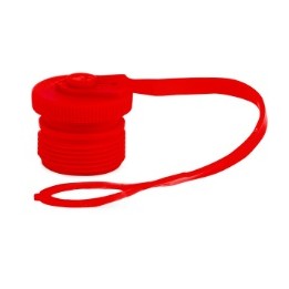 Zaślepka do szybkozłączy skręcanych 1/4" M.VD14 (plastikowa czerwona) 814900001
