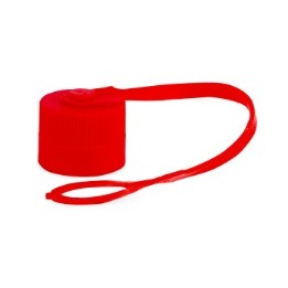 Zaślepka plastikowa flat-face 5/8" czerwona wtyk M.FIRG15/A15 815100011 [814900018]