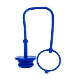 Zaślepka plastikowa grzybkowa 1/2" niebieska ISO/A gniazdo F.BIR12 815002004