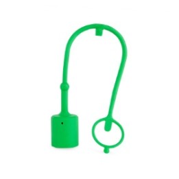 Zaślepka plastikowa grzybkowa 1/2" zielona ISO/A wtyk M.BIR12 815004005