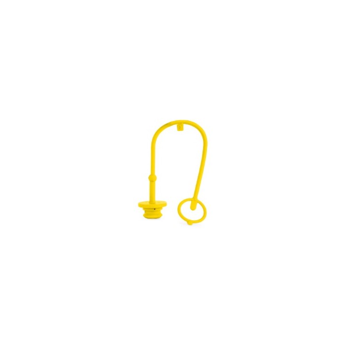 Zaślepka plastikowa grzybkowa 1/2" żółta ISO/A gniazdo F.BIR12 815001004