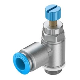 Zawór dławiąco - zwrotny GRLA-1/4-QS-10-RS-D FESTO