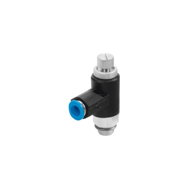 Zawór dławiąco - zwrotny GRLA-1/4-QS-6-RS-B FESTO