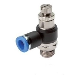 Zawór dławiąco zwrotny gwint 3/8 cal - 6 mm dławi