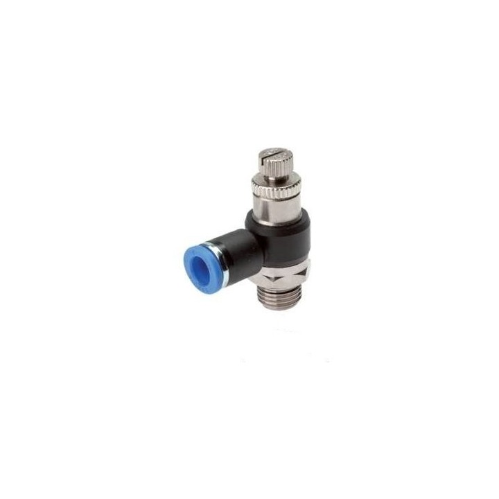 Zawór dławiąco zwrotny gwint 3/8 cal - 6 mm dławi