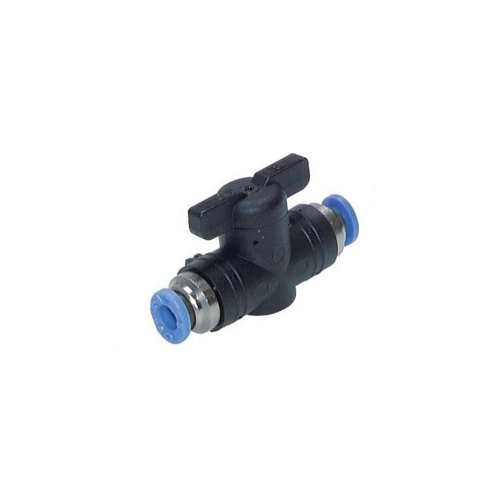 Zawór kulowy wtykowy wąż 10 mm