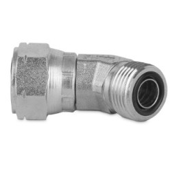 Złączka kolankowa 45 st. nastawna 9/16” ORFS 6255-06