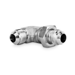 Złączka kolankowa grodziowa z przeciwnakrętką 1 1/16” JIC 5130-12