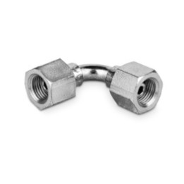 Złączka kolankowa z dwoma nakrętkami 1/4” BSP-1/4” BSP 2750-04-04