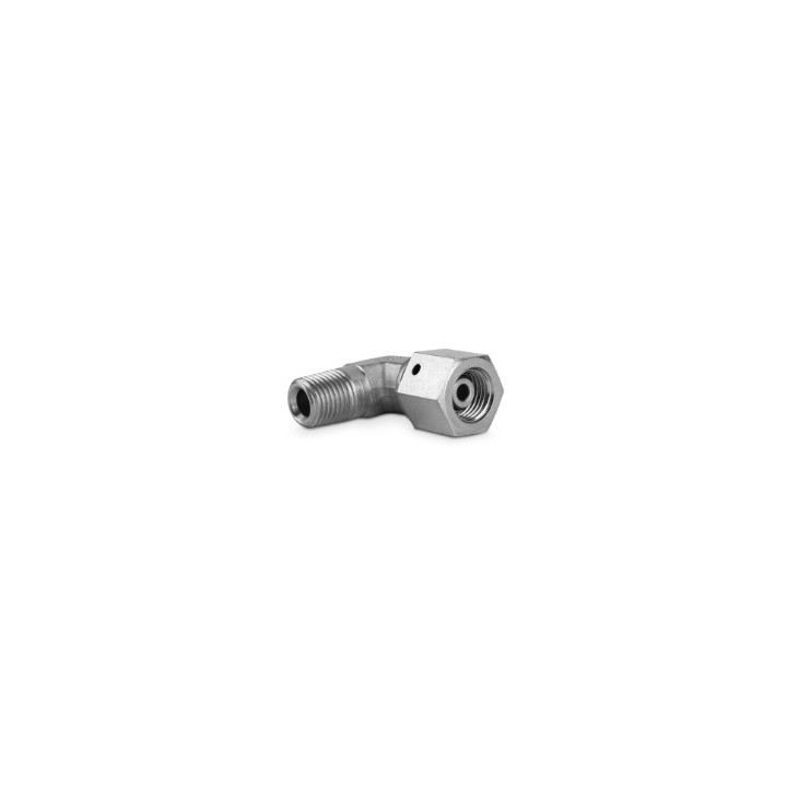 Złączka kolankowa z nakrętką obrotową 1 1/4” BSPT-1 1/4” BSP 4600-20
