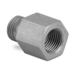 Złączka prosta do manometru z pierścieniem uszczelniającym 1/4” M12x1,5 6L 7030-06L-1NI