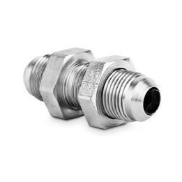 Złączka prosta grodziowa z przeciwnakrętką 1 1/16” JIC 5110-12
