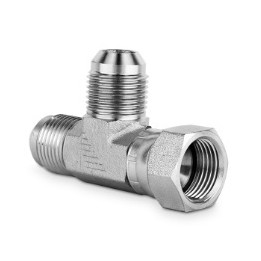 Złączka trójnikowa nastawna niesymetryczna 9/16” JIC 5080-06