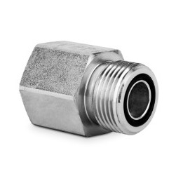 Złączka wewnątrz- zewnątrz 1/4” BSP-13/16” ORFS 401009