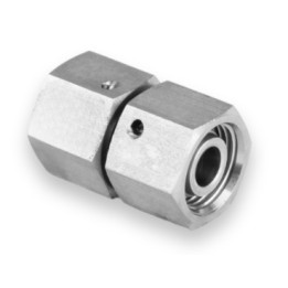 Złączka z dwoma nakrętkami M20x1,5 12S 316Ti X7380-12S (101159)