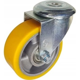 Zestaw kołowy skrętny 100 mm nośn 200kg otwór 12,3