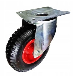 Zestaw kołowy skrętny 260 mm nośność 100 kg