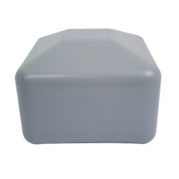 Nasadka zewnętrzna kwadratowa 60x60 1 szt. szara