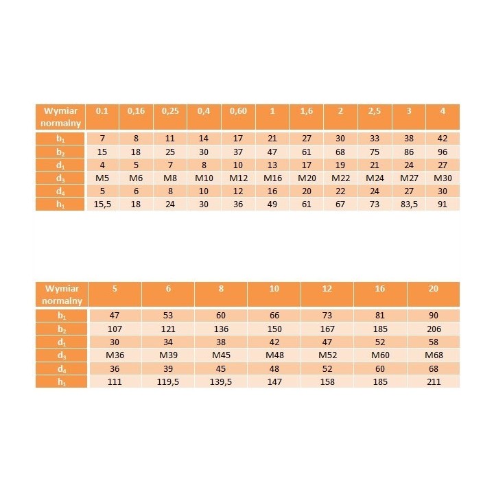Szakla 21 2,5 t ocynk DIN 82101