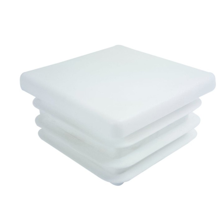 Zaślepka profilu biała 12x12 mm kwadrat 5 szt.