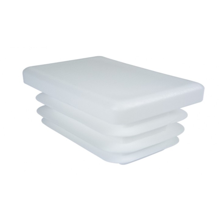 Zaślepka profilu biała 30x60 mm prostokąt 5 szt.