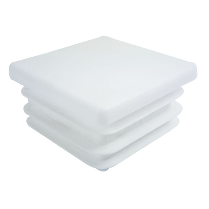 Zaślepka profilu biała 90x90 mm kwadrat 100 szt.