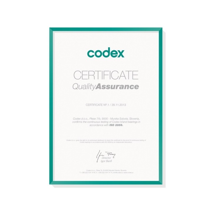 6000 2RS C3 CODEX Łożysko kulkowe 10x26x8