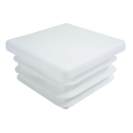 Zaślepka profilu biała 90x90 mm kwadrat 5 szt.