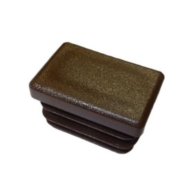 Zaślepka profilu brązowa 20x100 mm prostokąt 5 szt.