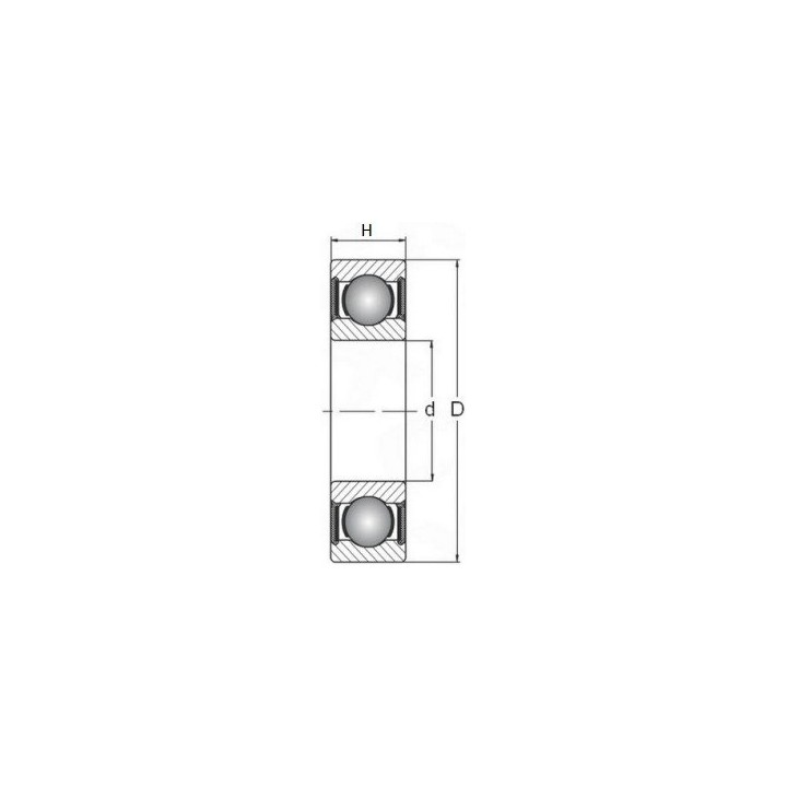 627 2RS SKF Łożysko kulkowe 7x22x7