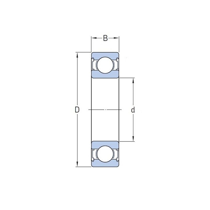 6300 ZZC3 KINEX Łożysko kulkowe 10x35x11