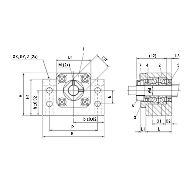 Blok BK 10 HUBBER