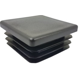 Zaślepka profilu czarna 80x80 mm kwadrat 5 szt.