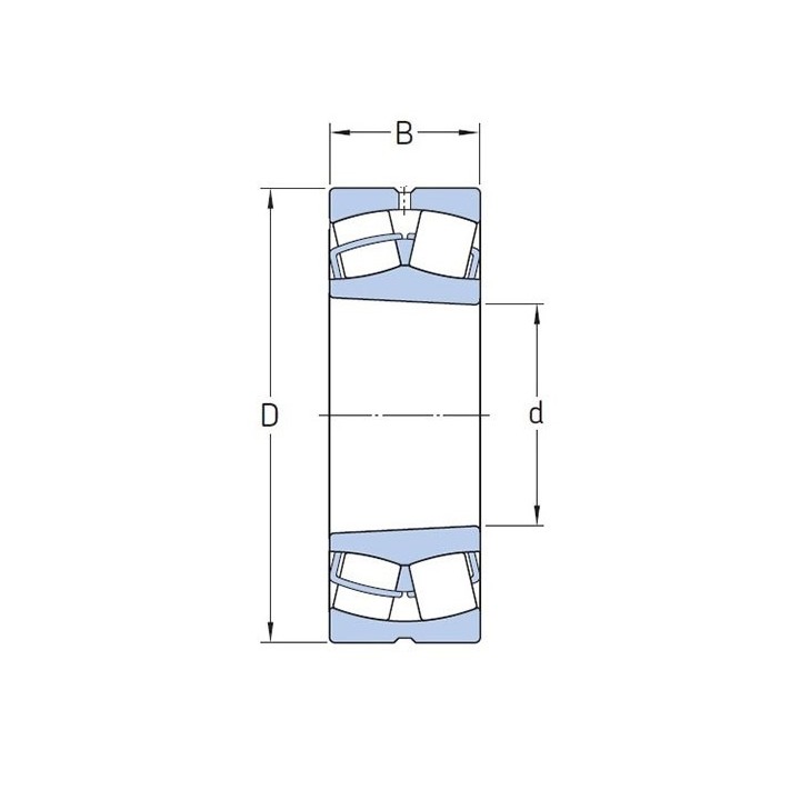 Łożysko baryłkowe 21313 CAKW33 TWB 65x140x33