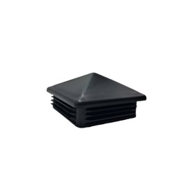 Zaślepka profilu koperta 100x100 mm czarna kwadrat 5 szt.