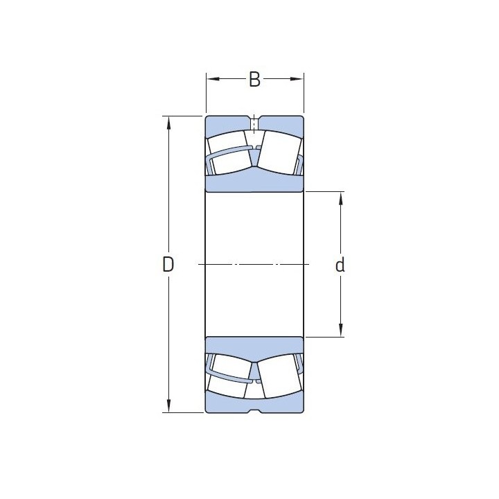 Łożysko baryłkowe 22326 MW33C3 MGK 130x280x93