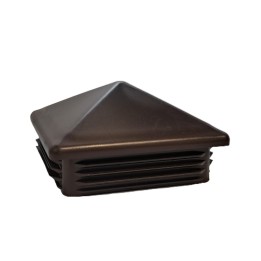 Zaślepka profilu koperta 60x60 mm brązowa 5 szt.