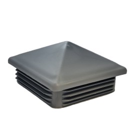 Zaślepka profilu koperta 60x60 mm szara 100 szt.
