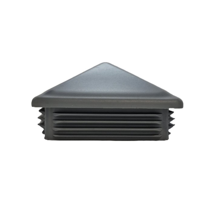 Zaślepka profilu koperta 80x80 mm szara 5 szt.