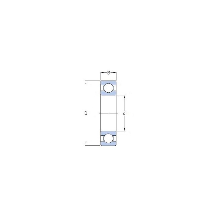 Łożysko kulkowe 6305R1SH2-9TCS35 KOYO 25x62x16