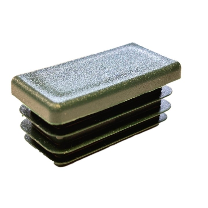 Zaślepka profilu zielona 30x80 mm prostokąt 100 szt.