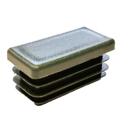 Zaślepka profilu zielona 30x80 mm prostokąt 5 szt.